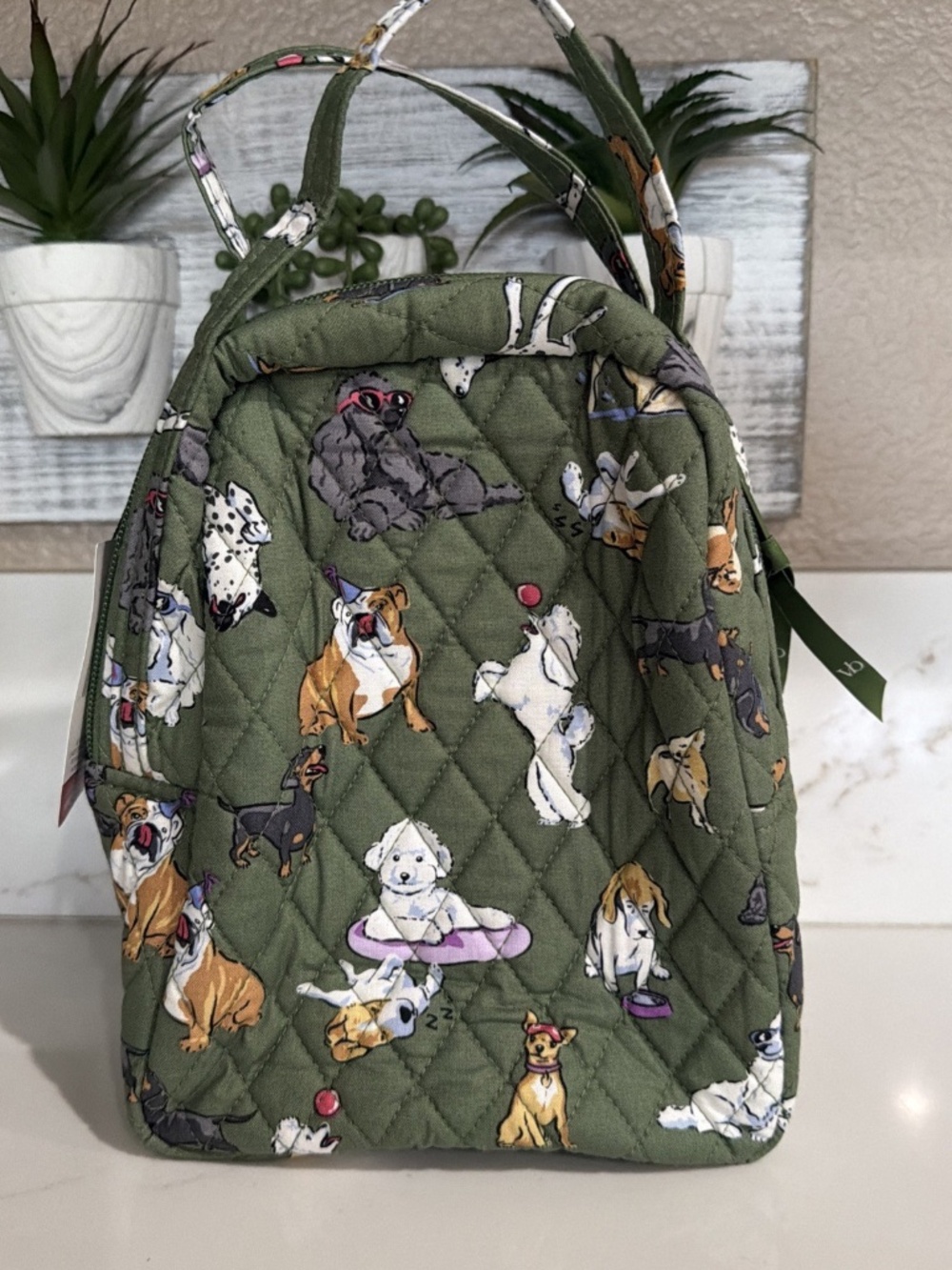 Vera Bradley Lunch Bunch Bag Dog Park
